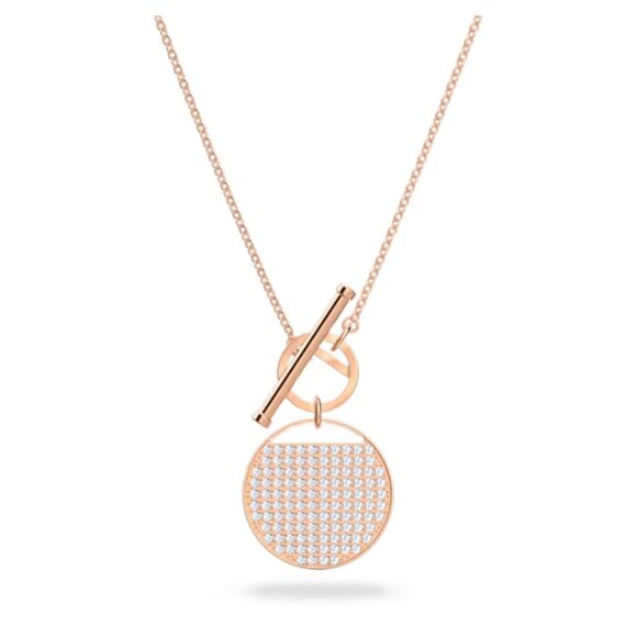SWAROVSKI Sublima necklace White, Rose gold-tone plated - Picture 1 of 10
